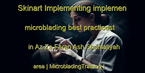 Skinart Implementing implemen microblading best practicest in Az Za Faran Ash Shamaliyah area | MicrobladingTraining | MicrobladingClasses | SkinartTraining-Yemen